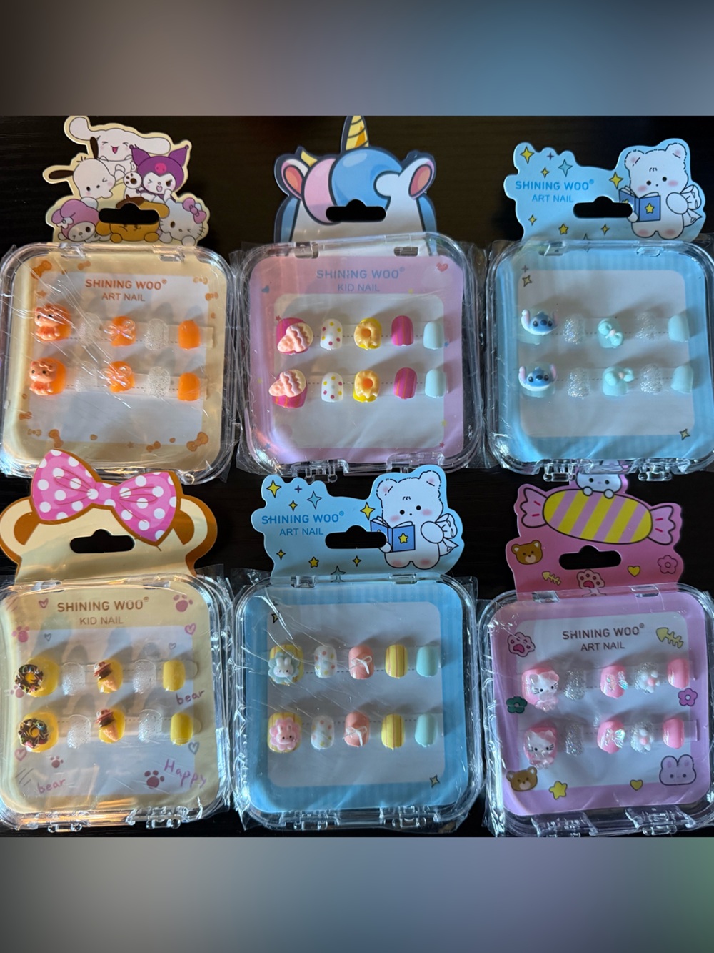 Kids Press-On Nail Sets